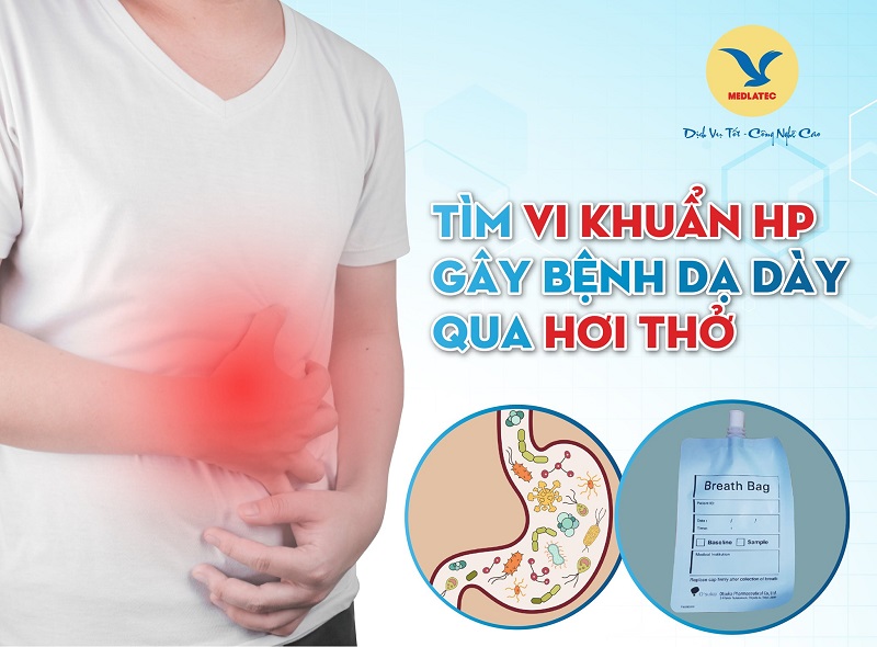 Ưu điểm vượt trội của phương pháp test HP hơi thở tại MEDLATEC