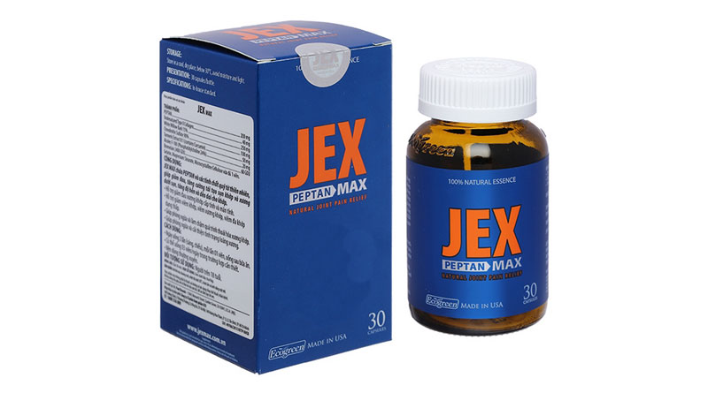 Jex Max (Jex) - thuốc hỗ trợ giảm đau xương khớp 